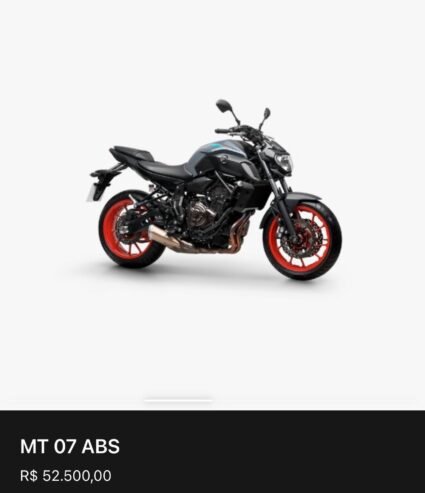 Yamaha MT 07 ABS