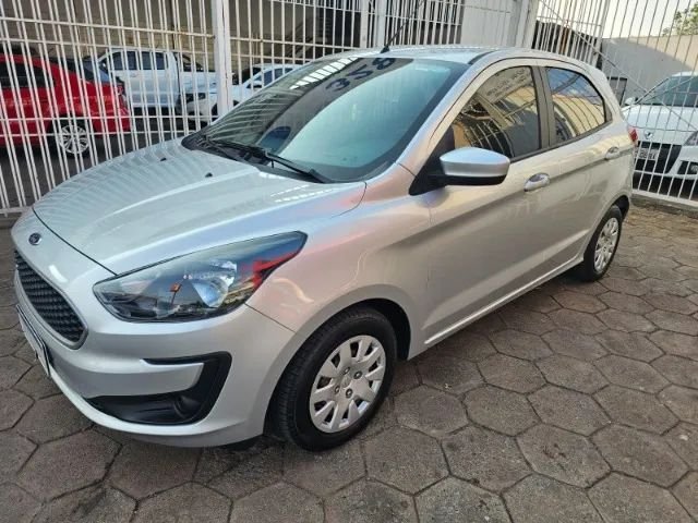 Ka Se 1.0 Hatch Flex ano 2021 prata completo