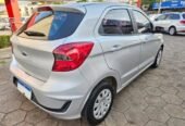 Ka Se 1.0 Hatch Flex ano 2021 prata completo